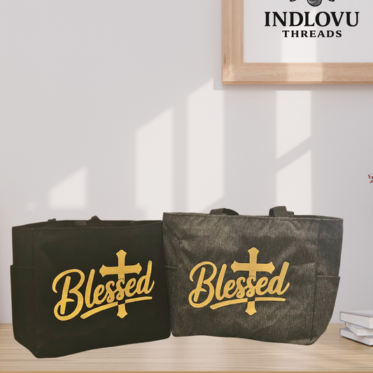🖤 Blessed Bold Tote